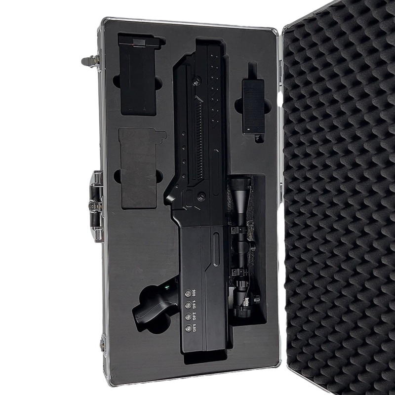  唐河手持便携式枪型低空防御反制四通道B型